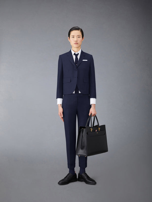 TWILL LOW RISE SKINNY TROUSERS - image 3