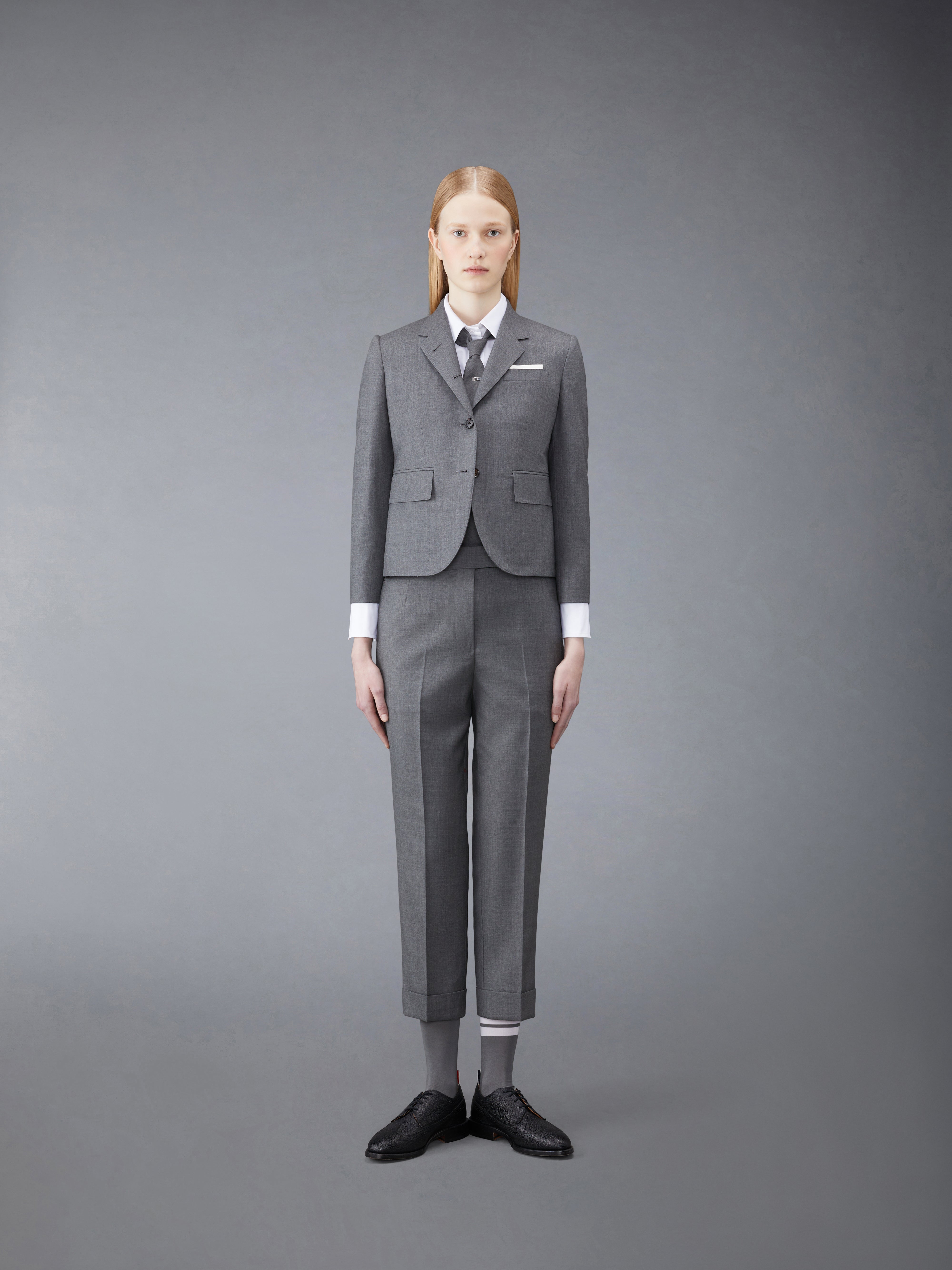 Twill Low Rise Slim Trousers | Thom Browne