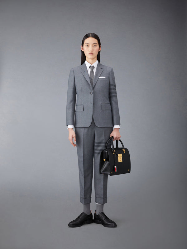 STEP TWILL SCHOOL UNIFORM 4-BAR LOW RISE SKINNY TROUSERS - image 3