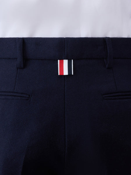 Flannel 4-Bar Sack Short NAVY