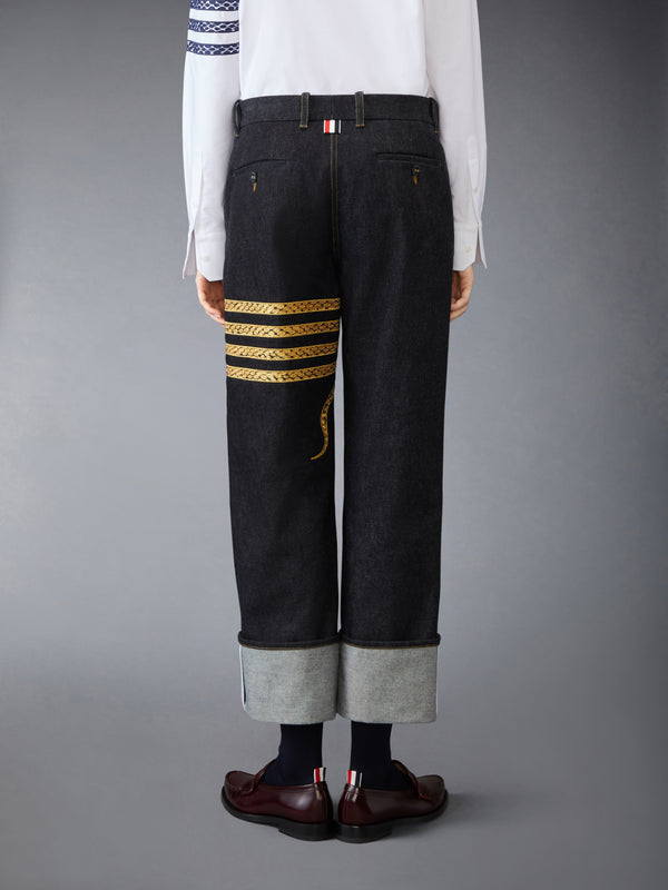 LUNAR NEW YEAR DENIM TROUSER - image 3
