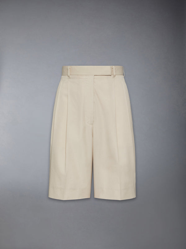 TYPEWRITER CLOTH DOUBLE PLEAT SHORTS - featured image