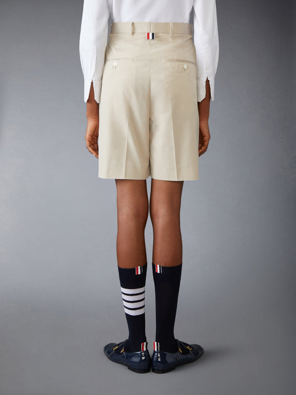 TYPEWRITER CLOTH DOUBLE PLEAT SHORTS - image 2