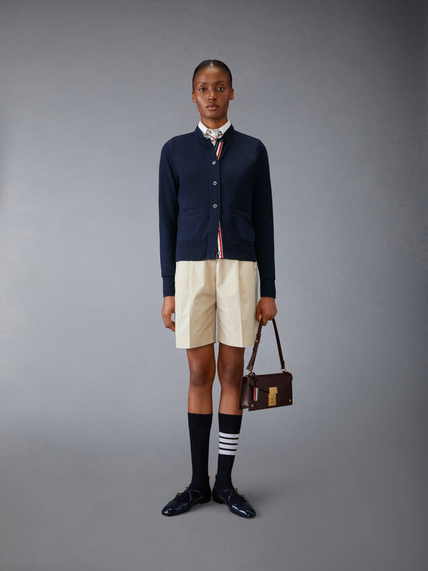 TYPEWRITER CLOTH DOUBLE PLEAT SHORTS - image 3