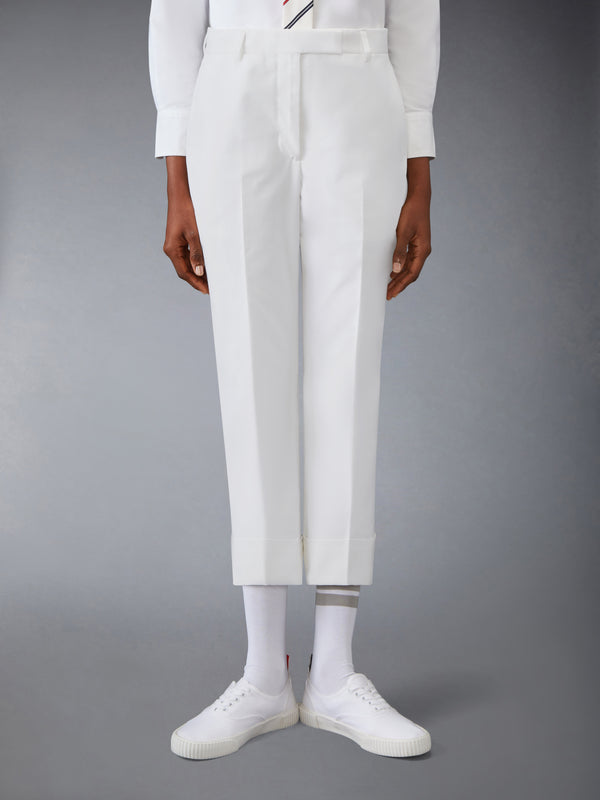 TYPEWRITER CLOTH HIGH WAISTED TROUSER - image 1