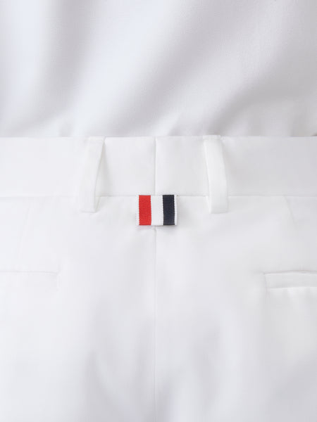 TYPEWRITER CLOTH HIGH WAISTED TROUSER WHITE