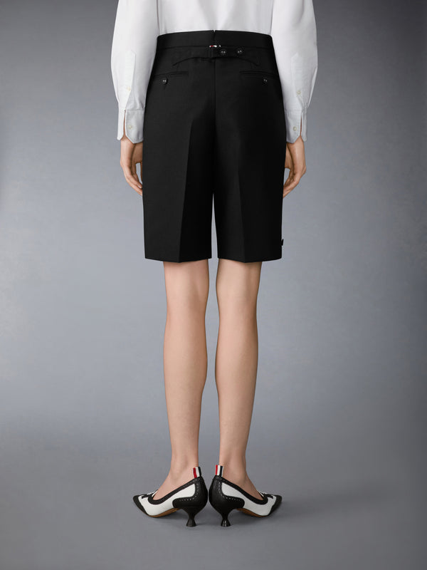 3-PLY WOOL MOHAIR BERMUDA SHORTS - image 2