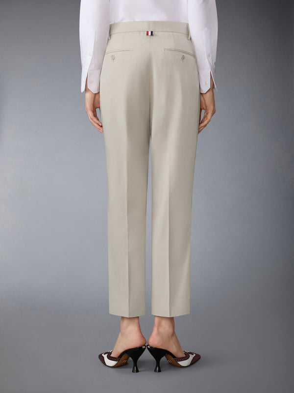 COTTON SUITING BELTLOOP RELAXED TROUSER - image 2