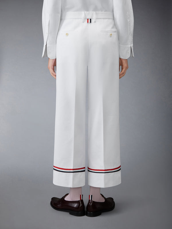 COTTON GABARDINE CHINO PANTS - image 2