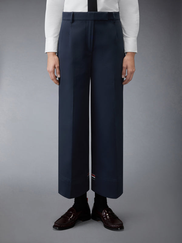 COTTON GABARDINE CHINO PANTS - image 1