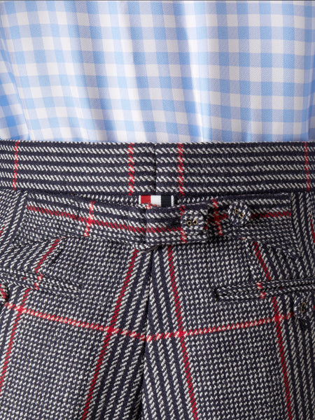 OVERSIZED CHECK HUNTING TWEED BERMUDA SHORT