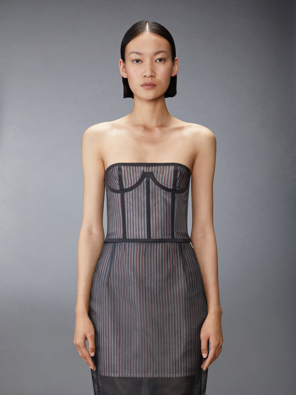 SILK ORGANZA CORSET - image 2