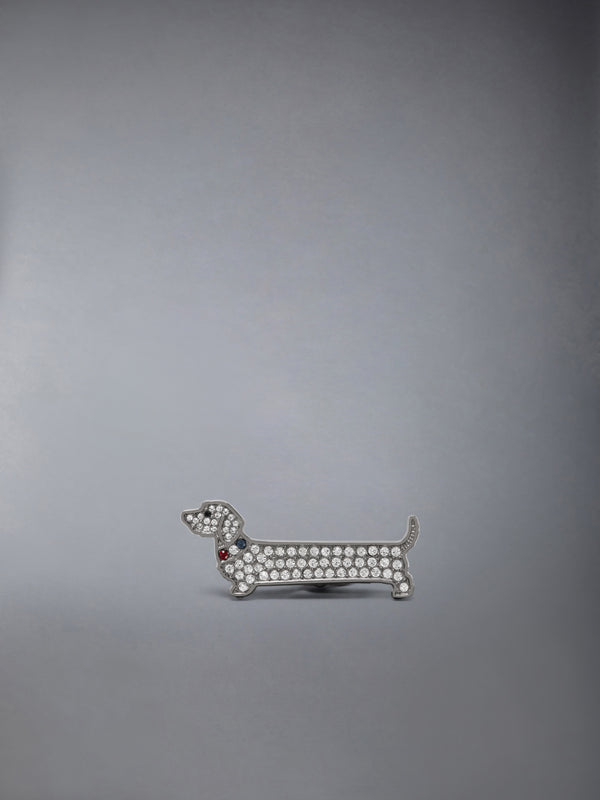 STERLING SILVER CRYSTLAL LIMOUSINE HECTOR TIE BAR - featured image