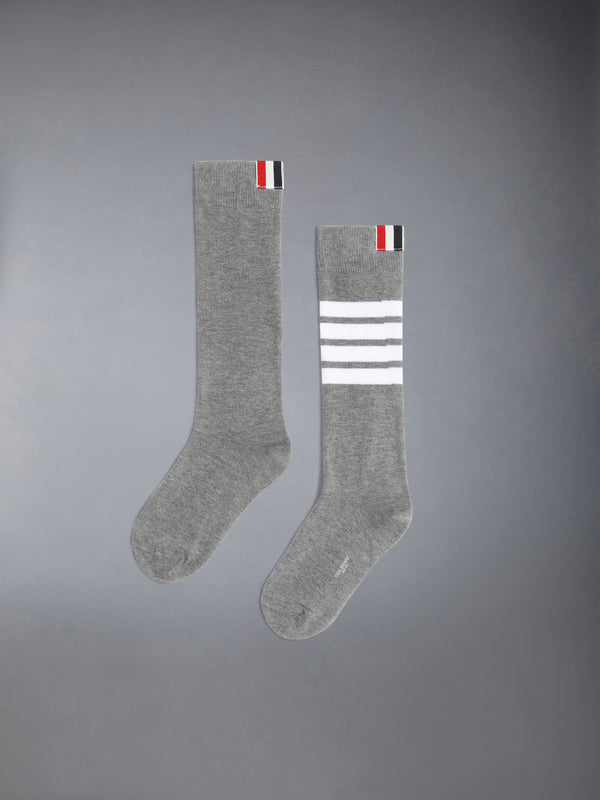 CHILDREN'S COTTON 4-BAR KNEE HIGH SOCKS - featured image