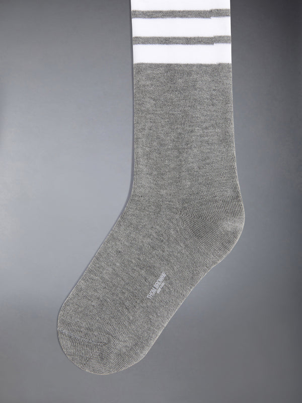 CHILDREN'S COTTON 4-BAR KNEE HIGH SOCKS - image 2