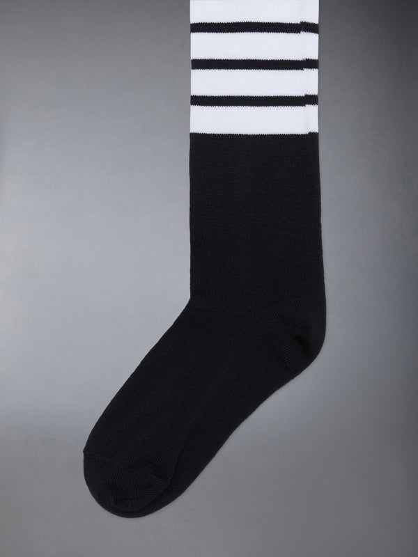 CHILDREN'S COTTON 4-BAR KNEE HIGH SOCKS - image 2