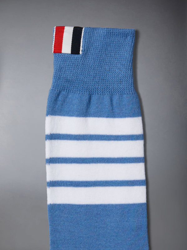 COTTON 4-BAR MID CALF SOCKS - image 2