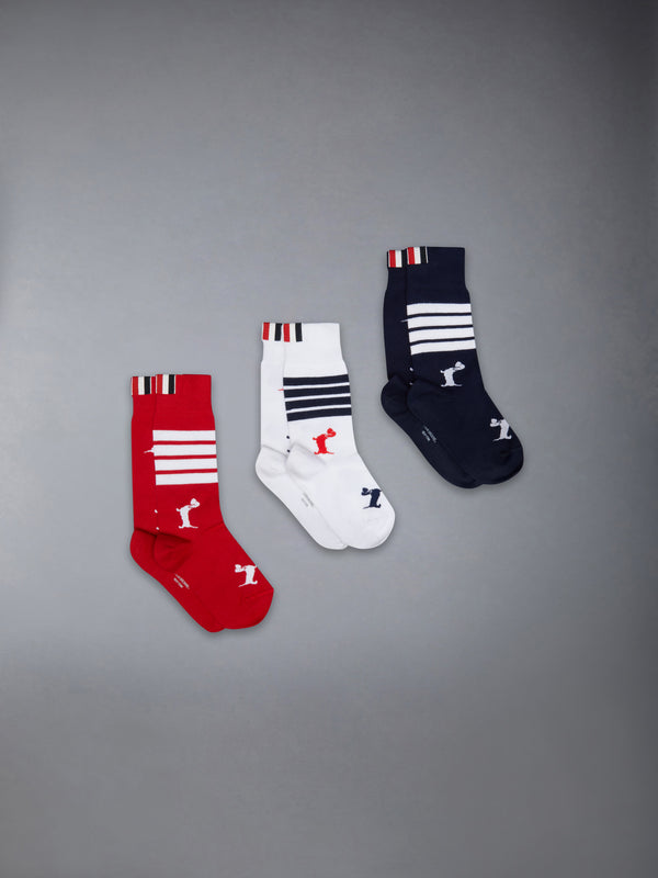 CHILDREN'S 3-PACK INTARSIA HECTOR SOCKS - featured image