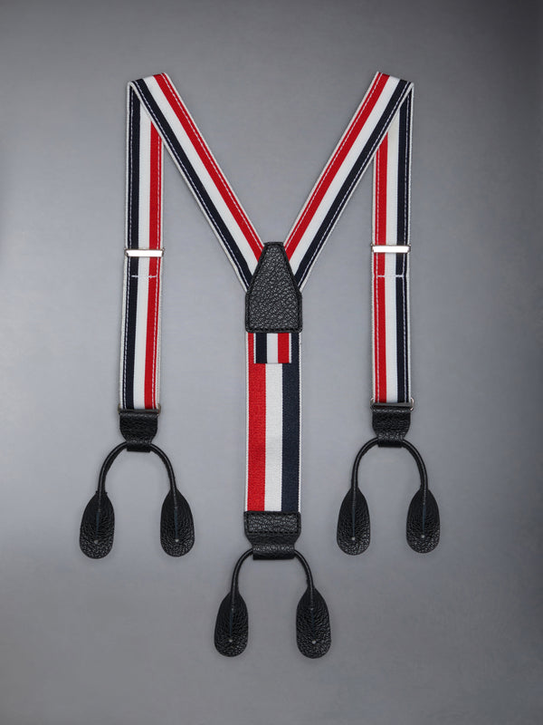 Children's 24mm Poly Grosgrain Stripe Suspender - featured image