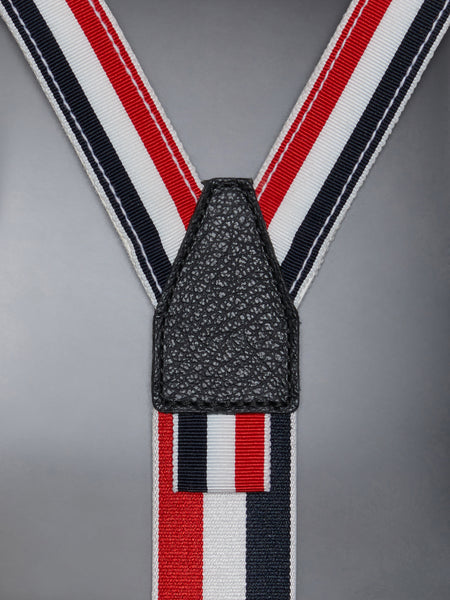 Children's 24mm Poly Grosgrain Stripe Suspender