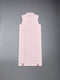SOLID POPLIN WIDE PLEATED SHIRTDRESS - LT PINK