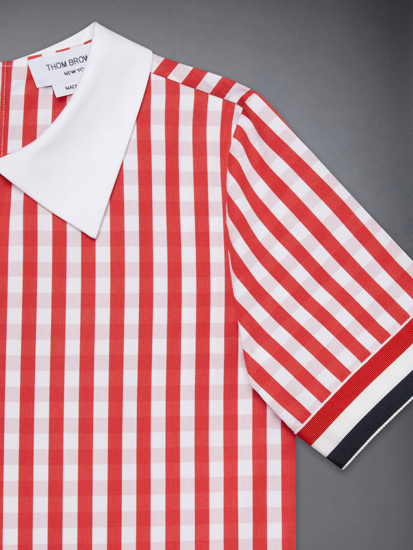 CHILDREN'S GINGHAM CHECK POPLIN PLEAT DRESS - image 4