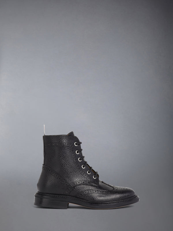 CHILDREN'S PEBBLE GRAIN WINGTIP BOOT - featured image