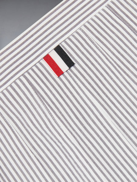 CHILDREN'S SEERSUCKER MINI PLEATED SKIRT