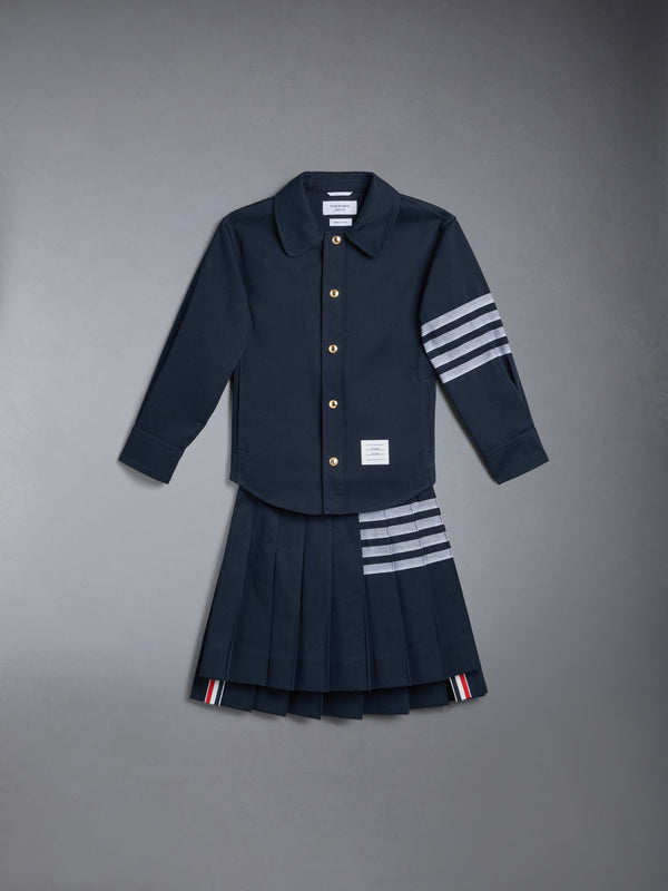 CHILDREN'S COTTON 4-BAR PLEATED MINI SKIRT - image 6
