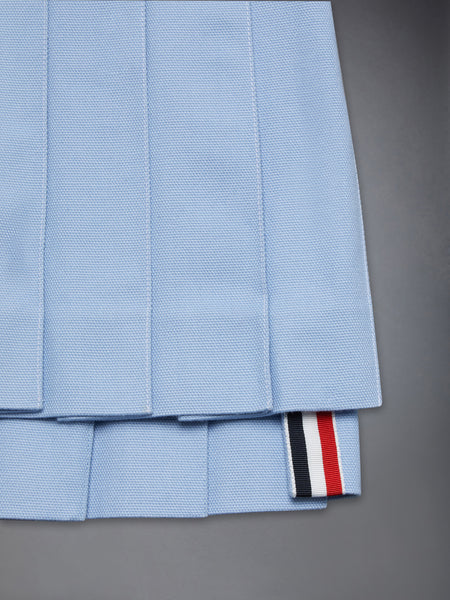 CHILDREN'S CANVAS PLEATED MINI SKIRT
