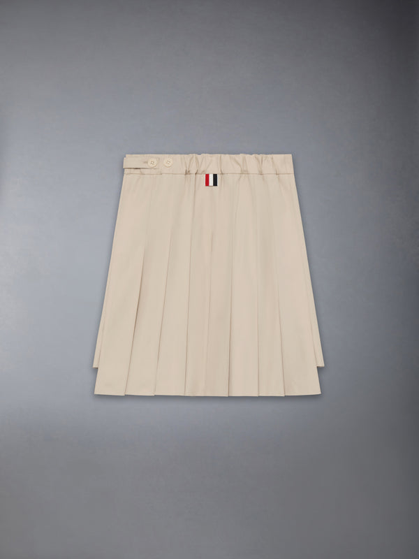COTTON SUITING PLEATED MINI SKIRT - image 3