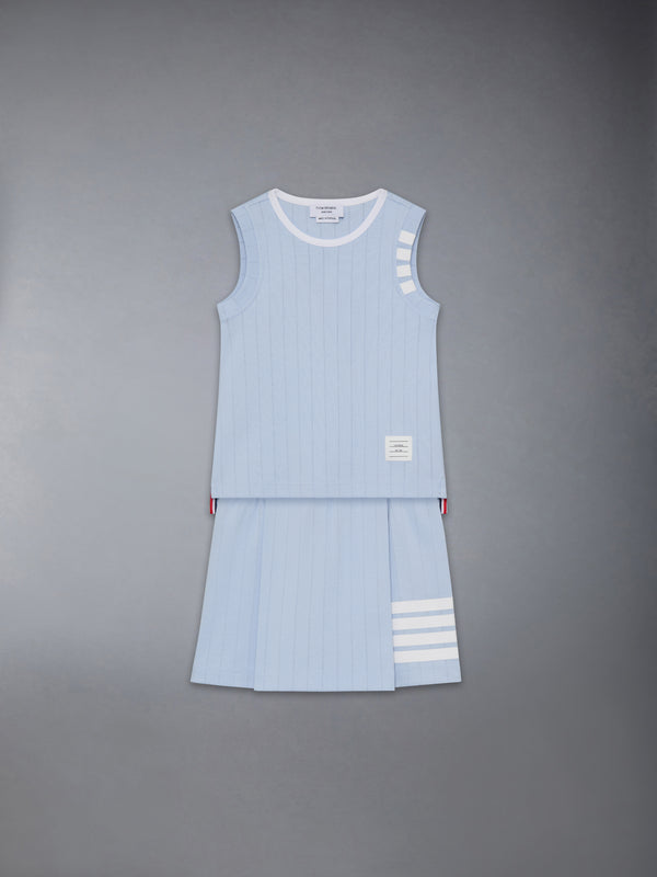 CHILDREN'S POINTELLE PLEATED MINI SKIRT - image 2