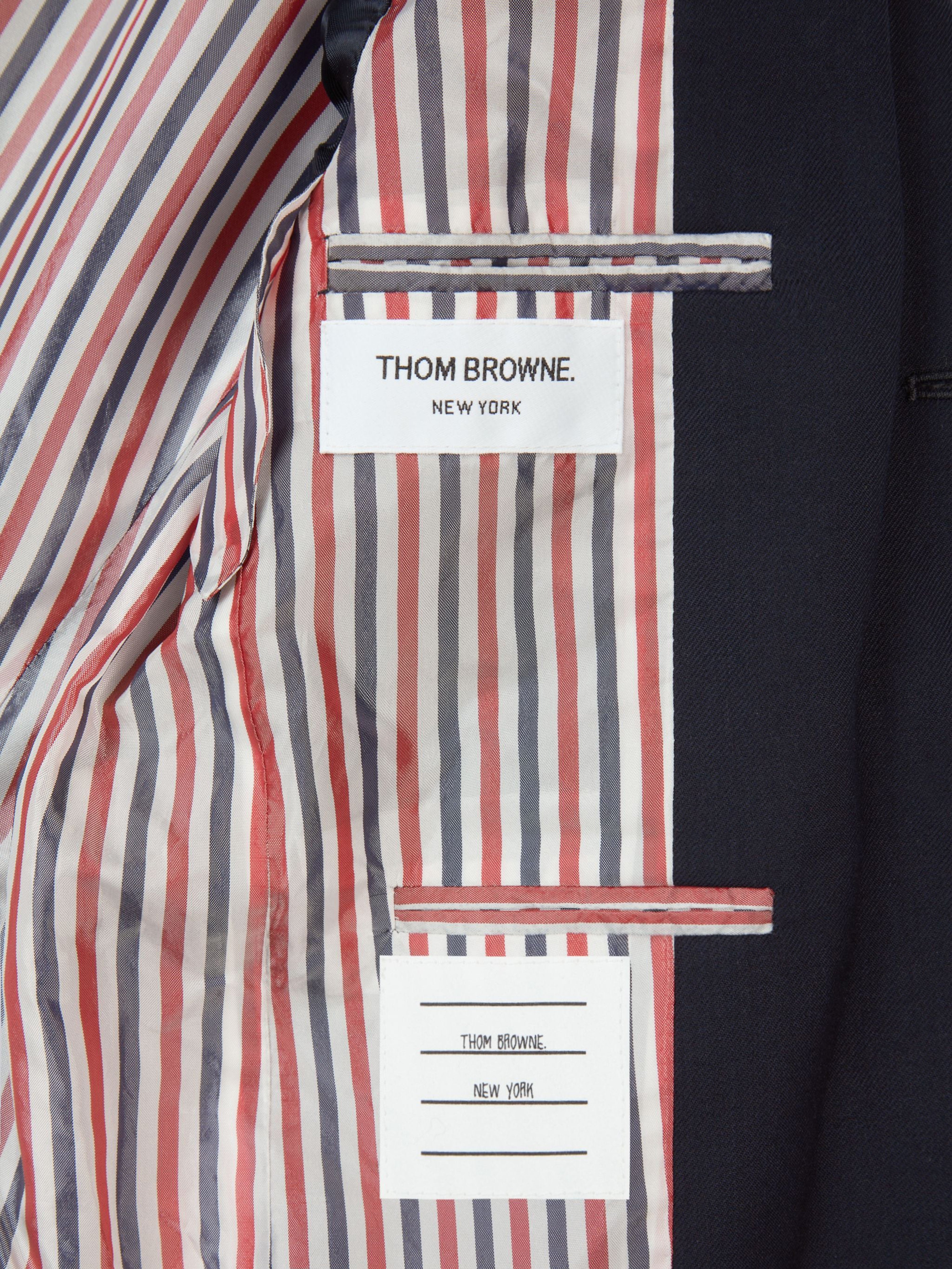THOM BROWNE トムブラウンハンドメイド ギンガムチェックナイロンコート THOM BROWNE トムブラウンハンドメイド ギンガムチェック