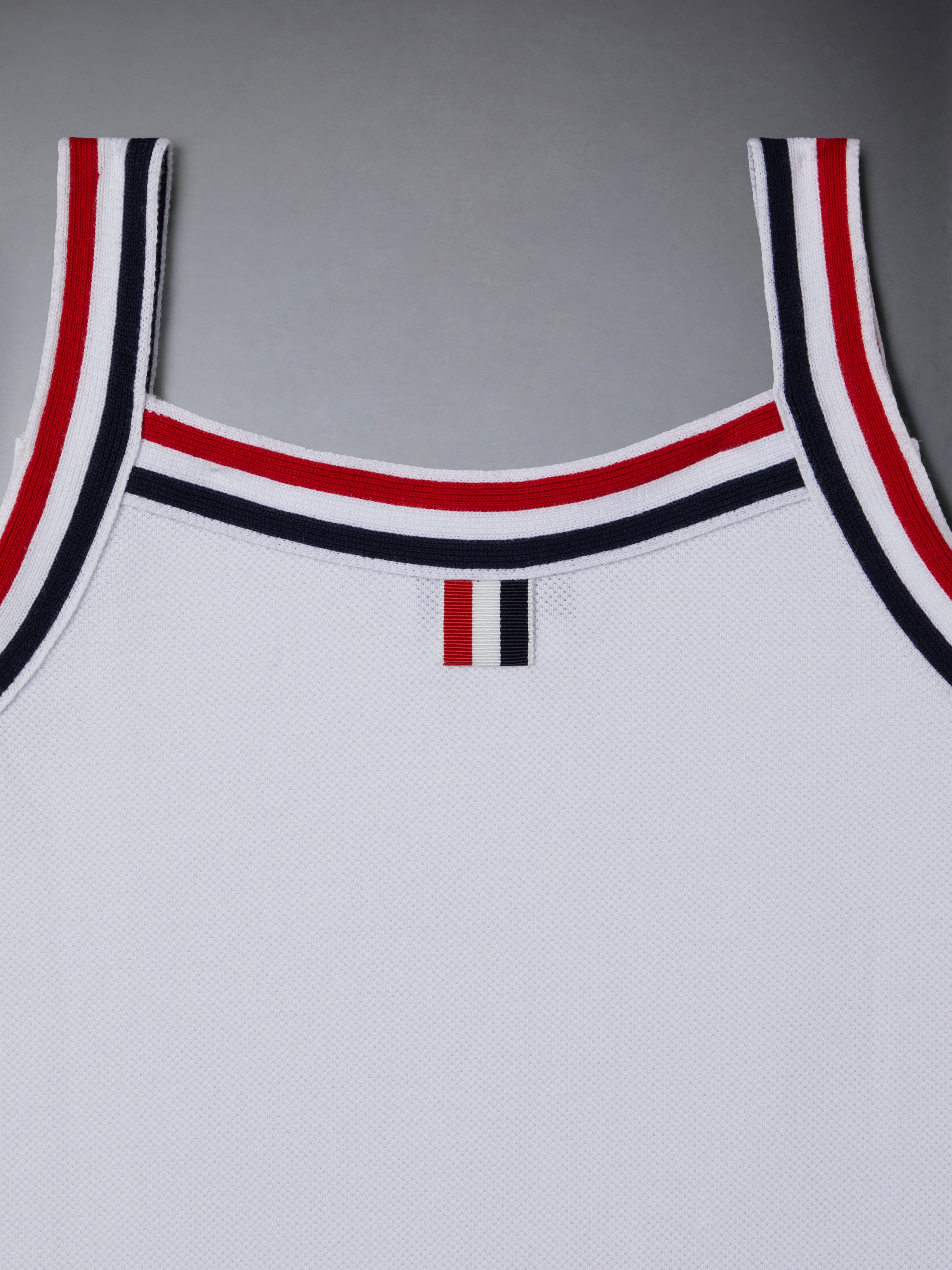 Pique Pleated Tank Dress | Thom Browne