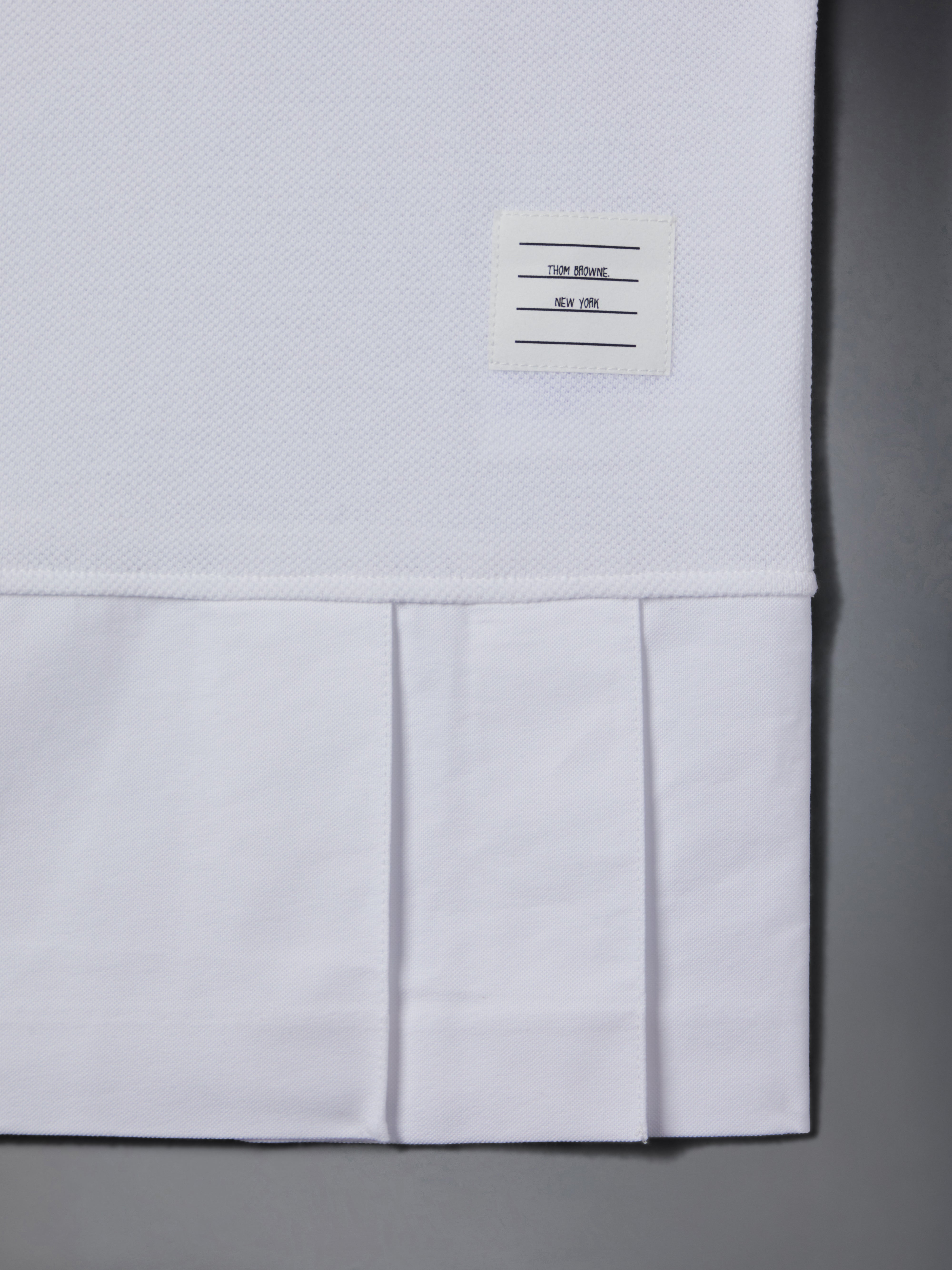 Pique Pleated Tank Dress | Thom Browne