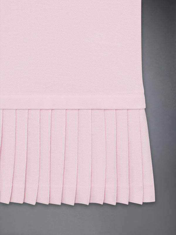 PIQUE PLEATED POLO DRESS - image 5