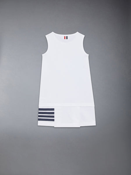 CHILDREN'S JERSEY 4-BAR RINGER TANK DRESS