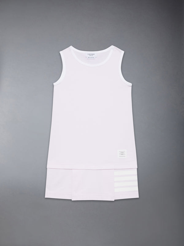 CHILDREN'S JERSEY 4-BAR RINGER TANK DRESS - featured image