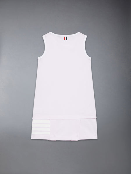 CHILDREN'S JERSEY 4-BAR RINGER TANK DRESS