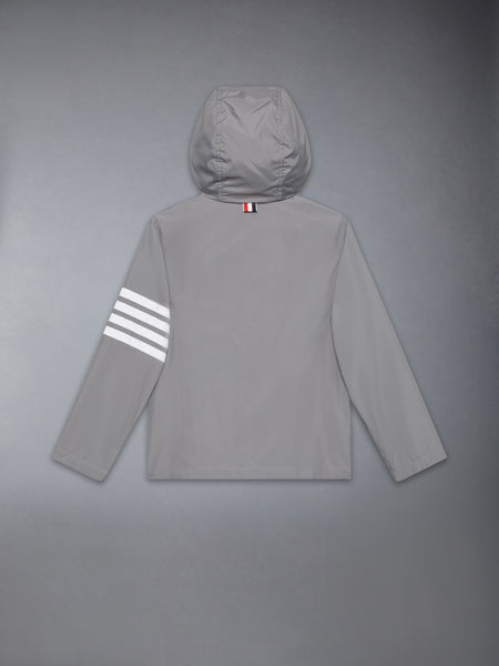 CHILDREN'S RIPSTOP 4-BAR RAIN JACKET MED GREY