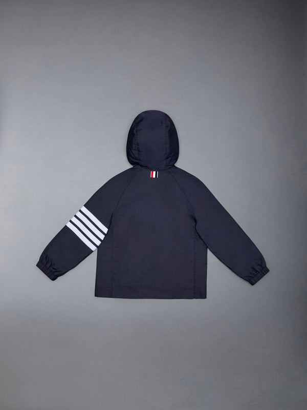 Children's Solid Swim Tech 4-Bar Hooded Zip Jacket - image 2