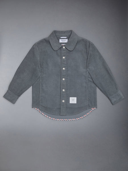 Kid's Corduroy Shirt Jacket MED GREY