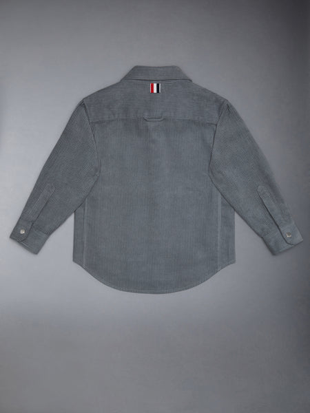 Kid's Corduroy Shirt Jacket MED GREY
