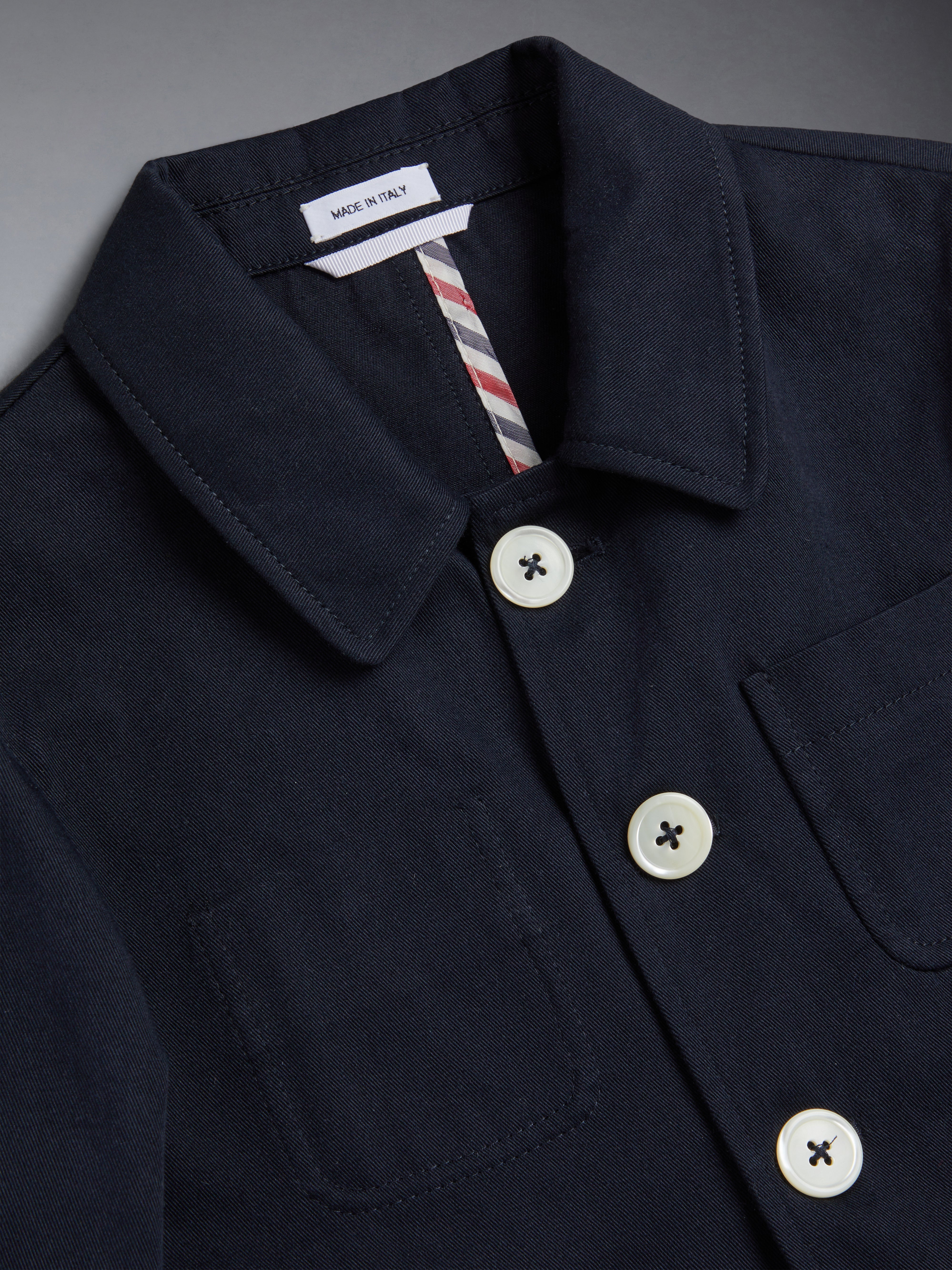 キッズ コットン 4BAR ジャケット | Thom Browne