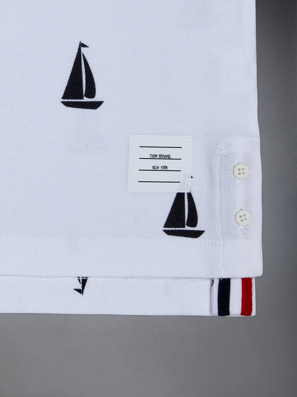 Kid's Half Drop Pique Polo - image 5