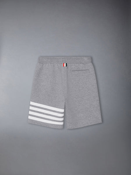 CHILDREN'S LOOPBACK 4-BAR SWEATSHORTS MED GREY