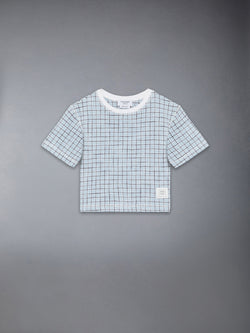 CHILDREN'S TWEED JERSEY BOXY TEE