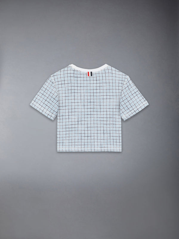 CHILDREN'S TWEED JERSEY BOXY TEE - image 2