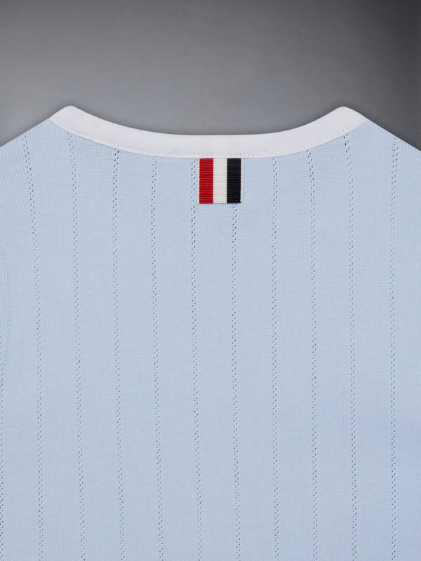 CHILDREN'S POINTELLE RINGER TANK TOP - image 5