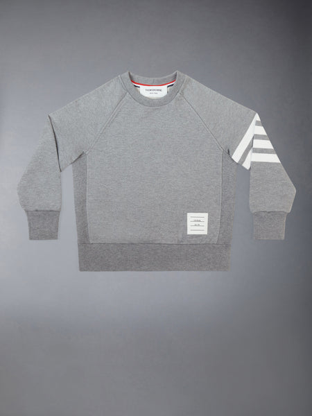 KID'S JERSEY 4-BAR CLASSIC SWEATSHIRT MED GREY